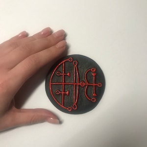 Aim Goetia 72 demon circle Ritual altar Solomon demonology Witchcraft supplies  Sorcery