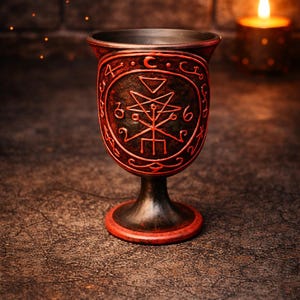 Copa del Altar Oculto con el sigilo de Lilith