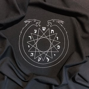 Altar cloth Sitra Ahra Chaos magic Altar occult tool Witchcraft supplies Handcrafted