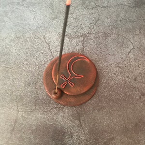 Lilith Sigil Altar Ritual incense holder Demonology Occult tool Witchcraft supplies Handcrafted