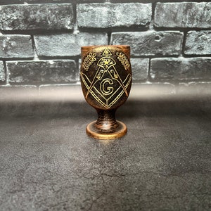 Freemasonry Goblet Masonic Ritual Cup Masonic lodge Decor Altar chalice