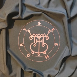 Gremory tablecloth Goetia demon sigil  Altar Witchcraft supplies  Sorcery