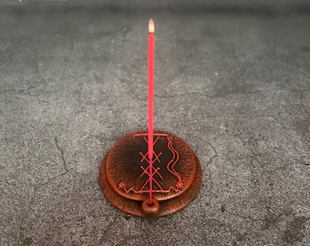 Ogou Chango Veve Voodoo Incense holder