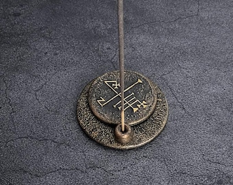 Lucifuge Rofocale Altar Ritual Incense Holder Demonology Occult Decor