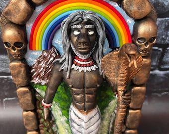 Damballah Wedo Haitian Voodoo Altar Statue - Etsy