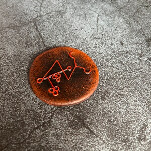 Marax   Goetia 72demon plate circle sigil Ritual altar Solomon demonology Altar Witchcraft supplies  Sorcery