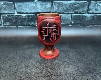 Goetia Glasya Labolas Siegel Altar Ritual Tasse