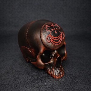 72 demonen Kleinere sleutel Solomon Goetia Sigil-altaarschedel