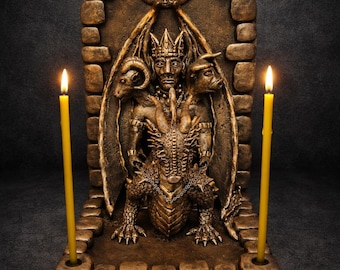Asmodeus Goetia Altar Statue
