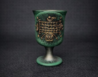 Kouzen Zaka haitiska Voodoo Loa Spirit Altar Cup