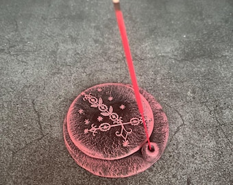 Filomez veve Vodou Incense holder