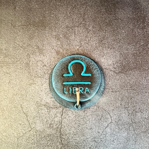 Libra Zodíaco Ar signo do zodíaco Horóscopo Porta-incenso Astrologia Suporte aromático FEITO À MÃO
