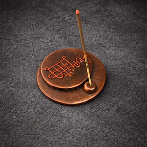 Bune Sigil Goetia Lesser key Solomon Incense holder
