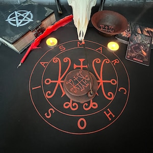 Marchosias incense holder Goetia 72 demon Censer sigil Ritual Thurible Solomon demonology Altar Witchcraft supplies