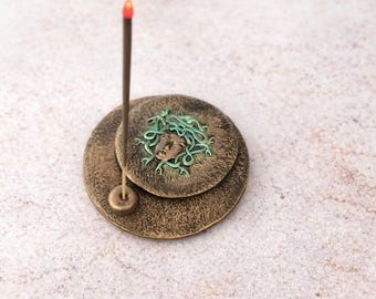 Medusa Gorgon Altar incense holder