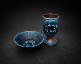 Stolas sigil Goetia Kleiner Schlüssel Solomon Altar Ritual SET