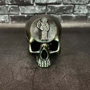 Santa Muerte Altar skull Holy Death Ritual Santa Muerte Decor Witchcraft supplies Sorcery