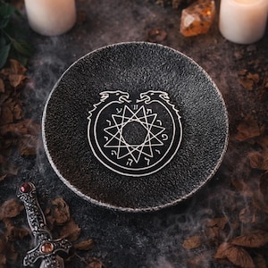 Azerate Sitra Achra Altar Ritual Opferplatte