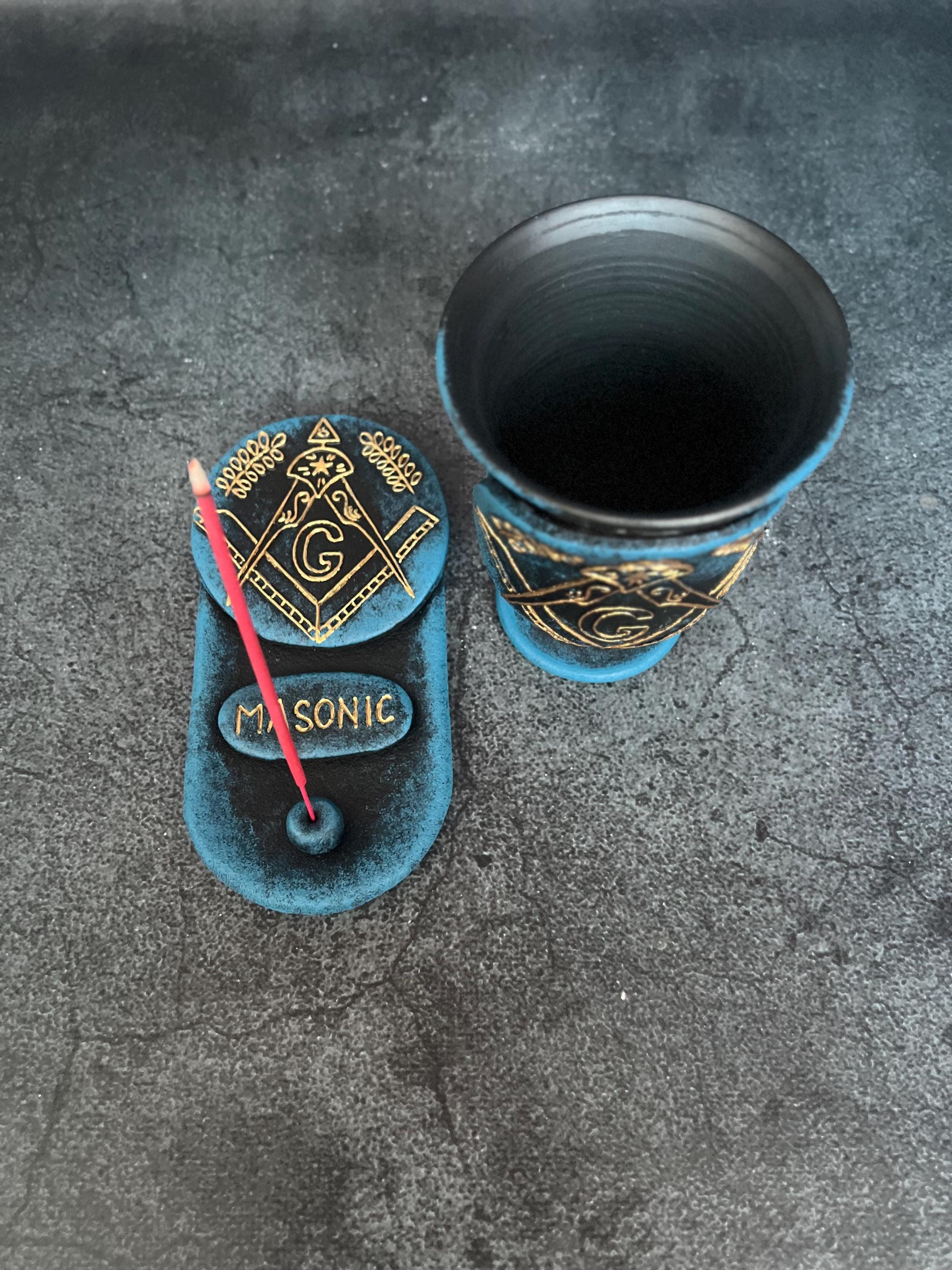 Masonic Freemasonry Altar Set, Esoteric Ritual Tools, Symbolic Lodge ...