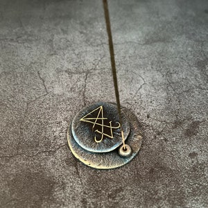 Lucifer Demon Altar Ritual incense holder Occult tool Demonology Witchcraft supplies Sorcery Handcrafted