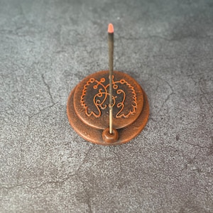 Seere Goetia Demon Sigil Altar Ritual Incense holder Demonology Occult tool Witchcraft Sorcery Handcrafted