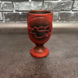 Clauneck Demon Sigil Altar Ritual Cup Money magic Occult tool Witchcraft supplies Sorcery Handcrafted