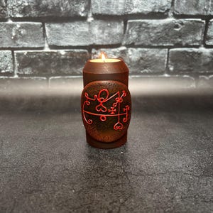 Beleth Goetia Demon Sigil Altar Ritual candlestick Solomon Magic Demonology  Witchcraft supplies Sorcery Handcrafted