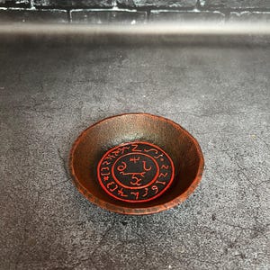 Beelzebub Altar mit Ritualschale Okkulte Werkzeuge Bild 15