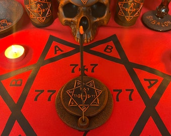 Babalon Thelema Aleister Crowley Incense Holder