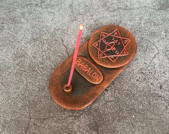 Babalon Thelema Altar Incense Holder