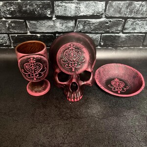 Erzulie Freda Veve Altar Ritual SET Loa Spirit Symbol Voodoo Occult Tools Witchcraft Handcrafted