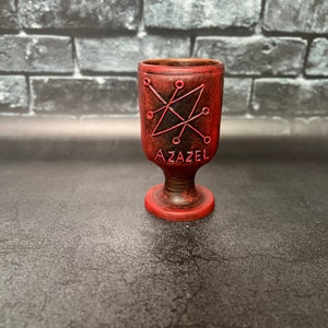 Azazel Sigil Altar Occult Cup