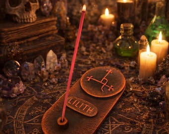 Lilith Sigil Occult Tools Altar incense holder