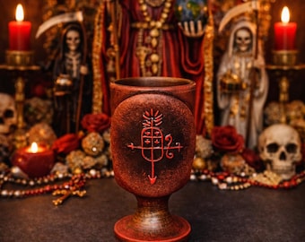Santa Muerte Copa Altar Santa Muerte