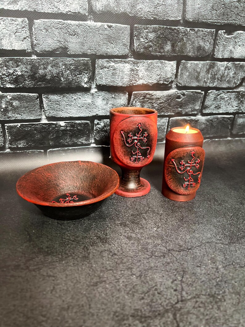 Scary Ritual Set Pazuzu Altar Ritual SET Demonology Occult Tool - Etsy