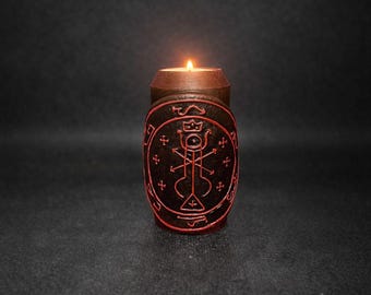 ベルフェゴールの混沌の魔法の祭壇の燭台