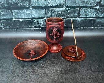 Santa Muerte Holy Death Ritual Altar Set