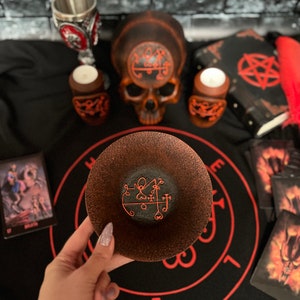 Beleth sigil offering bowl Ars Goetia Plate small key Solomon 72demon Ritual altar demonology  Altar  tool Witchcraft supplies Sorcery