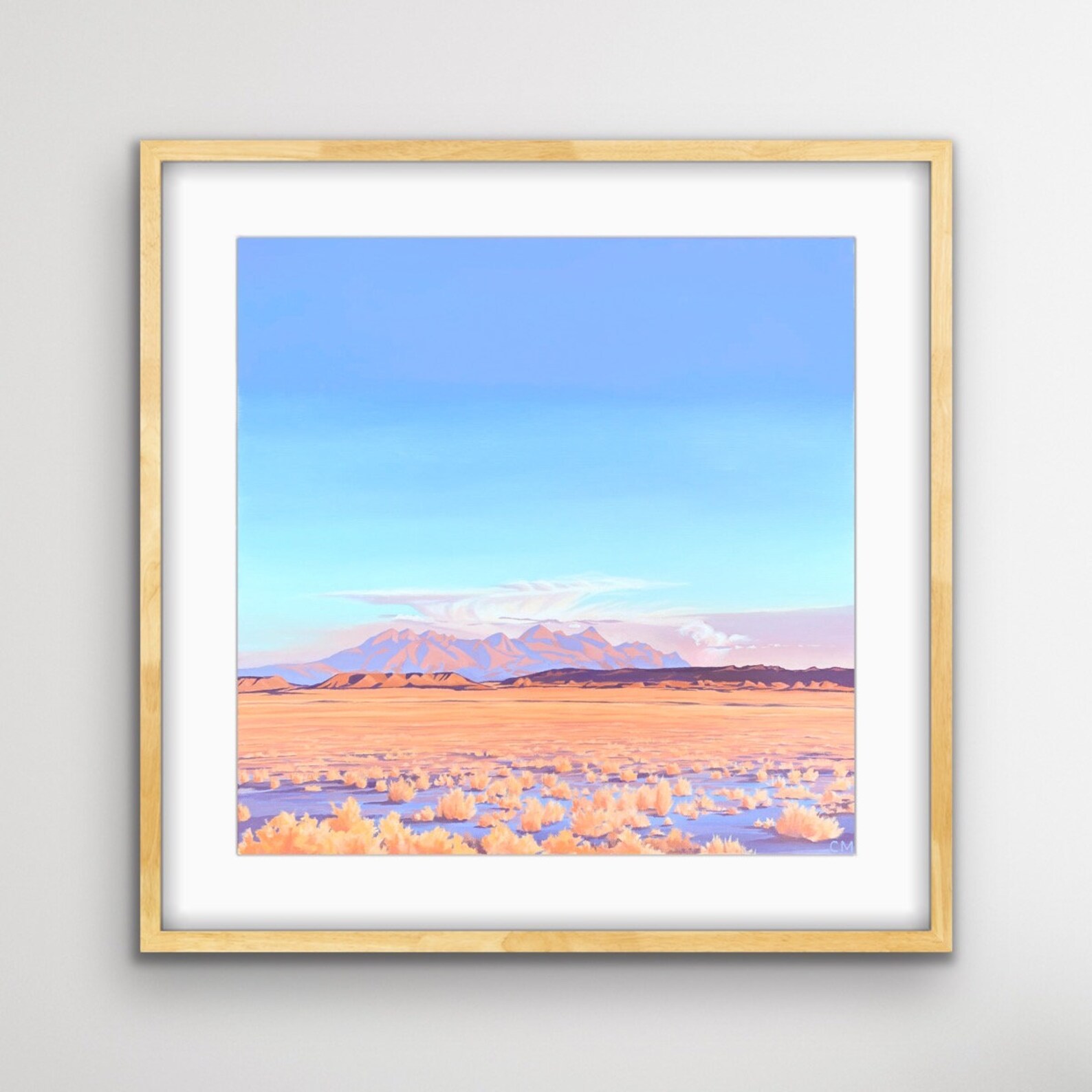 En Route to Moab - Print - 12x12 inches