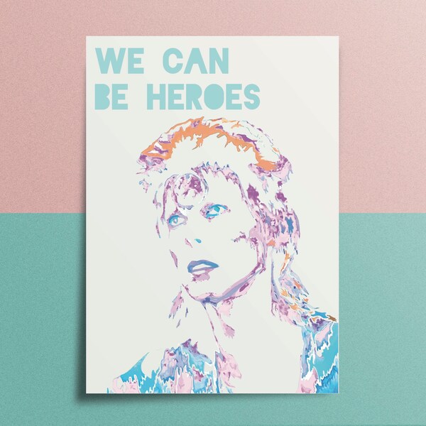 We Can Be Heroes Etsy