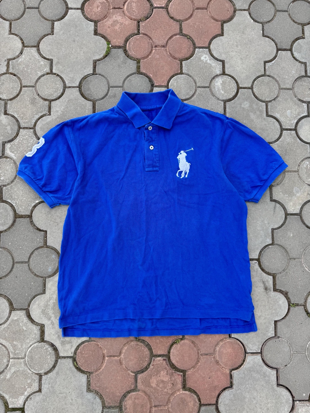 Vintage Polo Ralph Lauren Big Pony Polo Tee Chief Keef Style Y2K - Etsy