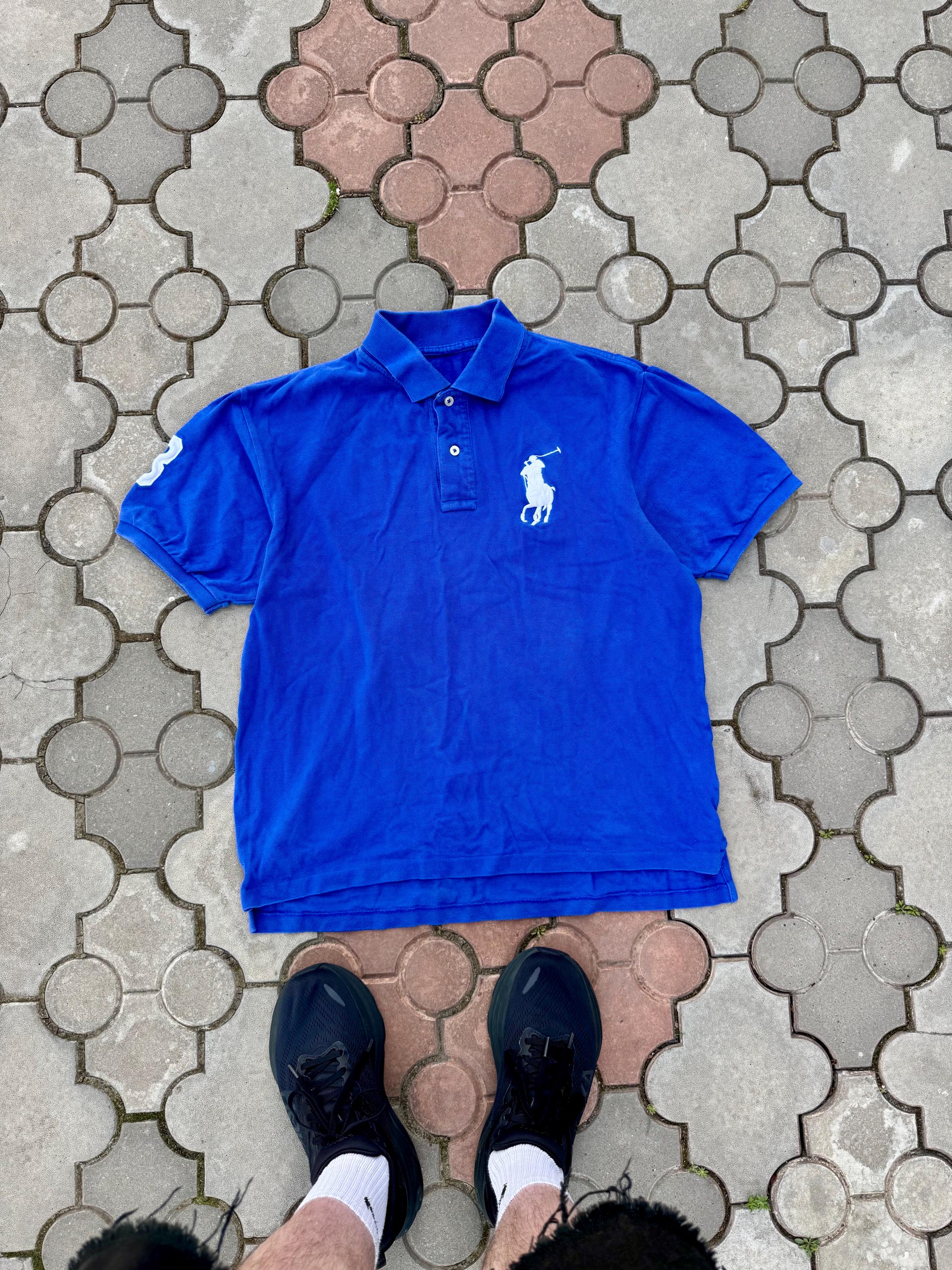 ヴィンテージ ポロ ラルフローレン ビッグポニー ポロTシャツ チーフ 