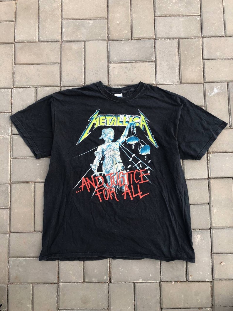 Vintage Metallica Tee Oversized Band 