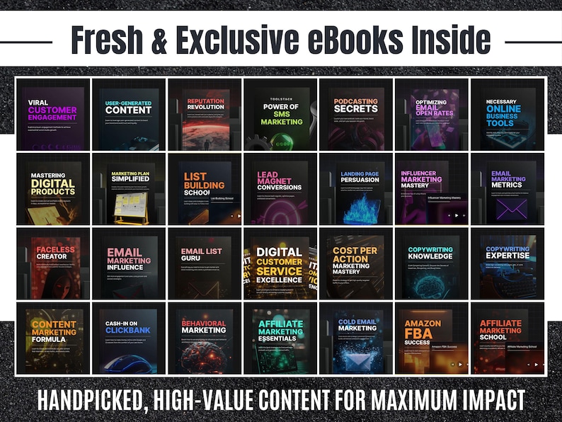 700+ Affiliate Marketing Courses & Training Bundle | Ebooks, Videos, Workbooks | Educational Mastery Pack image 3