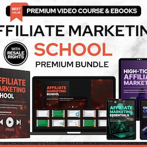 Affiliate Marketing Schule – Kurs-Bundle – High-Transfer Affiliate Marketing Bundle & Essentials