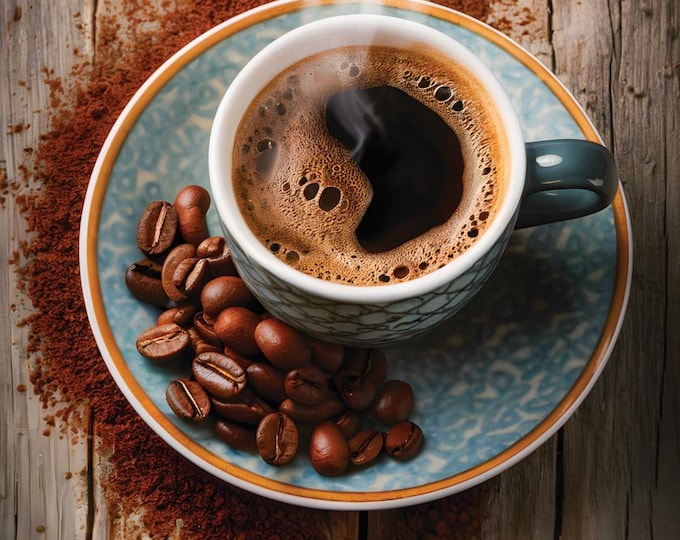 Coffee Wall Art Print -  - Kitchen - Coffee Bar - Coffee Shop - Barista