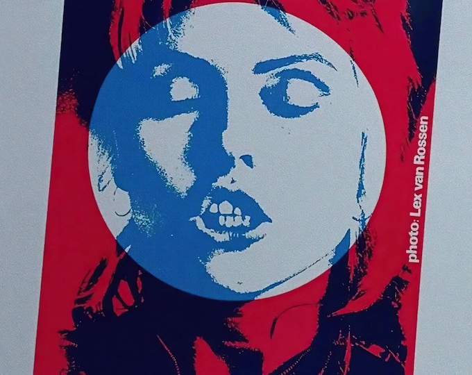 BLONDIE Poster Print Wall Art - Vintage Rock Memorabilia