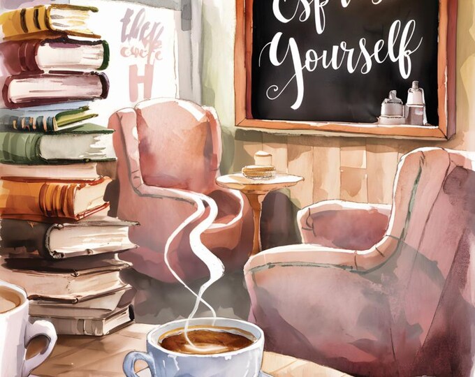 Coffee Wall Art Print -  - Kitchen - Coffee Bar - Coffee Shop - Barista