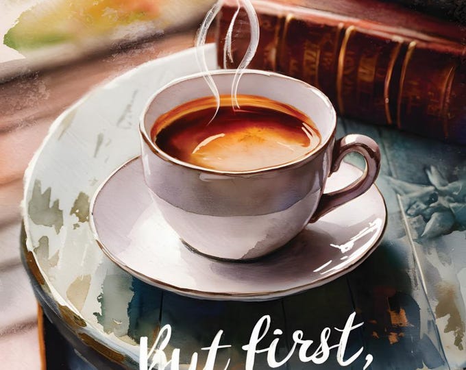 Coffee Wall Art Print -  - Kitchen - Coffee Bar - Coffee Shop - Barista