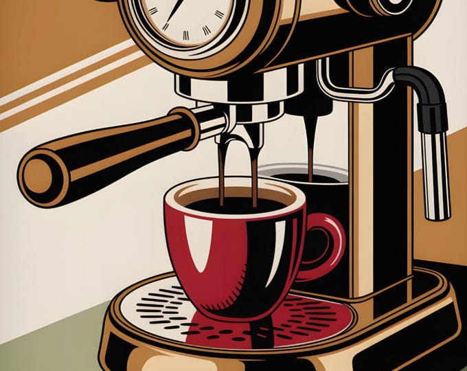 Coffee Wall Art Print -  - Kitchen - Coffee Bar - Coffee Shop - Barista